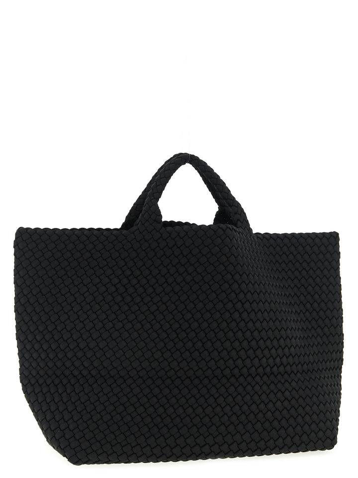 Naghedi St. Barths Large Tote Bag - Black | 541b0e083b94afd7e7d30c45e466acf1f0e7a7aa