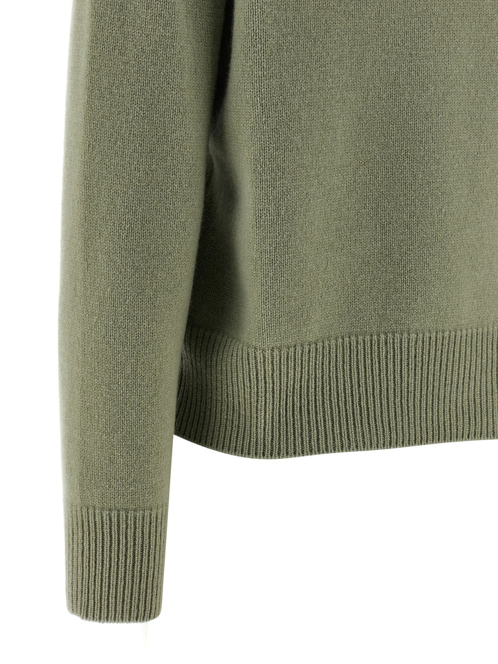 Maison Kitsune Fox Head Sweaters and Cardigans - Green | 1559b7ecb2fcc04fe11b0f031f2c89b141c68b17