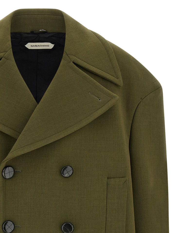 Namacheko Douglas Coats and Trench Coats - Green | f9522fc3fafdba59a15e4c734e018a9a6c286e55