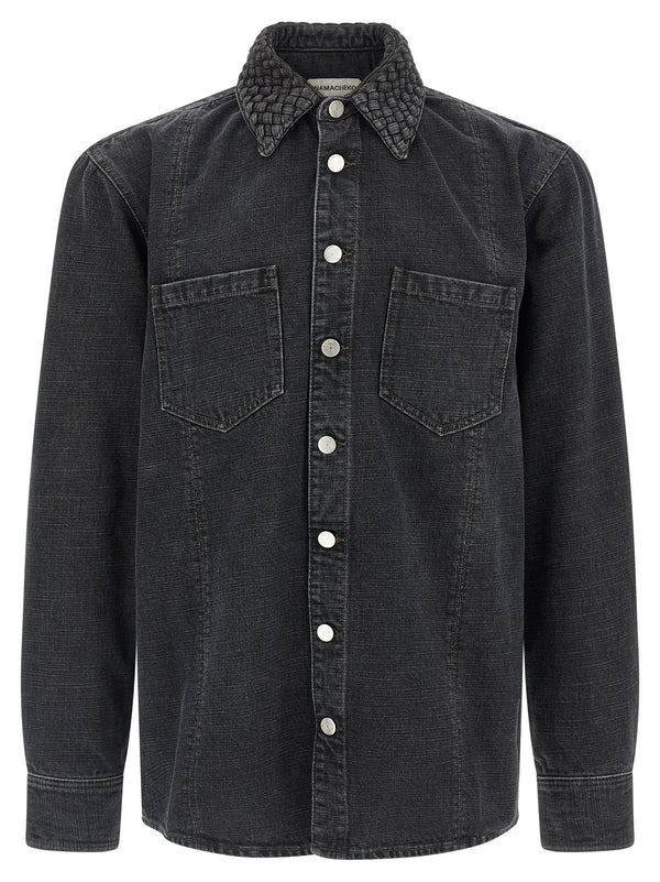 Gervis Braided Shirt And Blouse Black