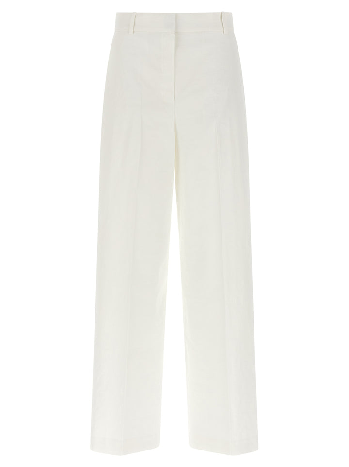 Hw Casual Pants White