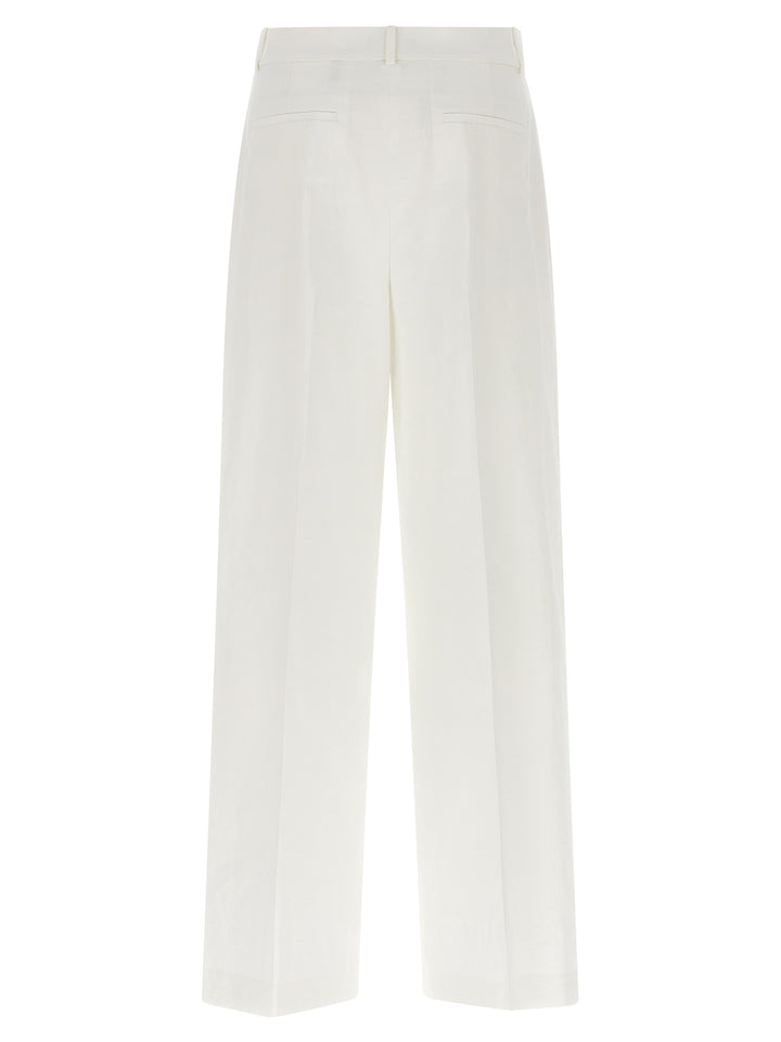 Hw Casual Pants White