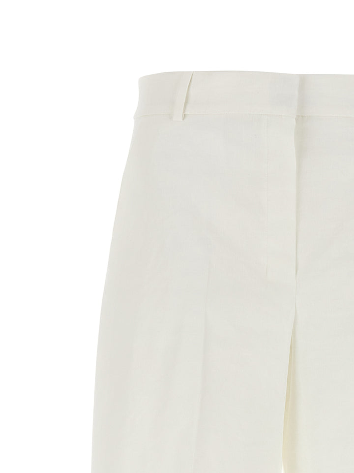 Hw Casual Pants White