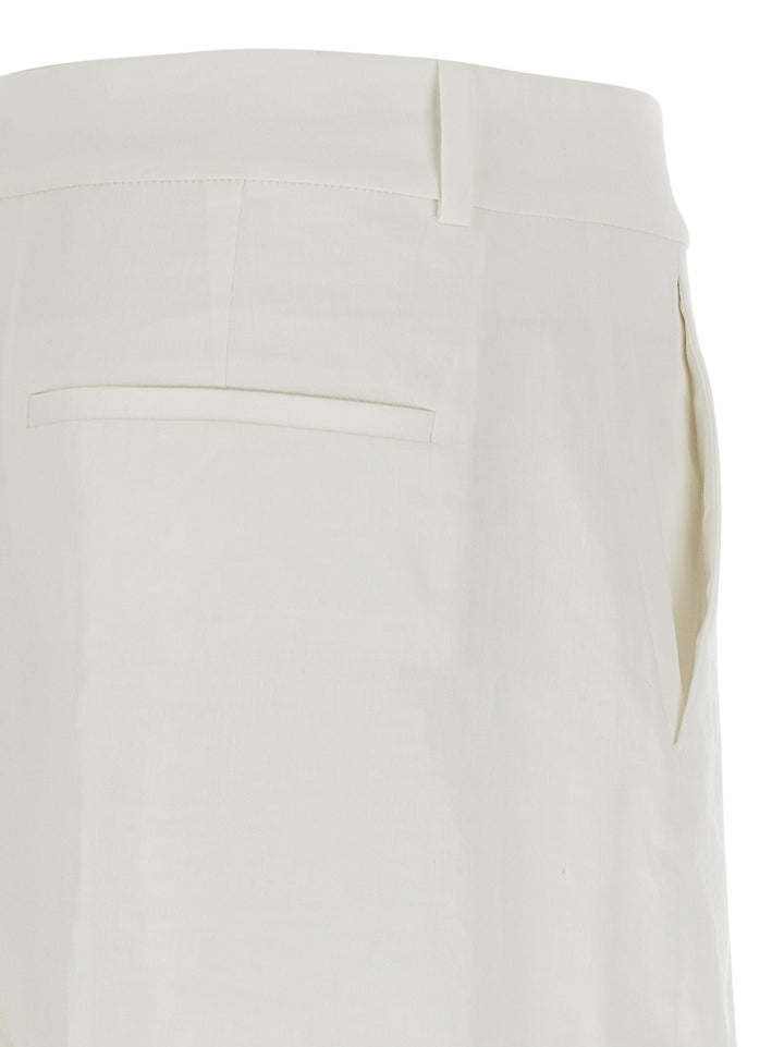 Hw Casual Pants White