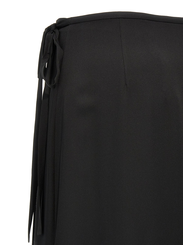 Cl Tie Wrap Skirts Black