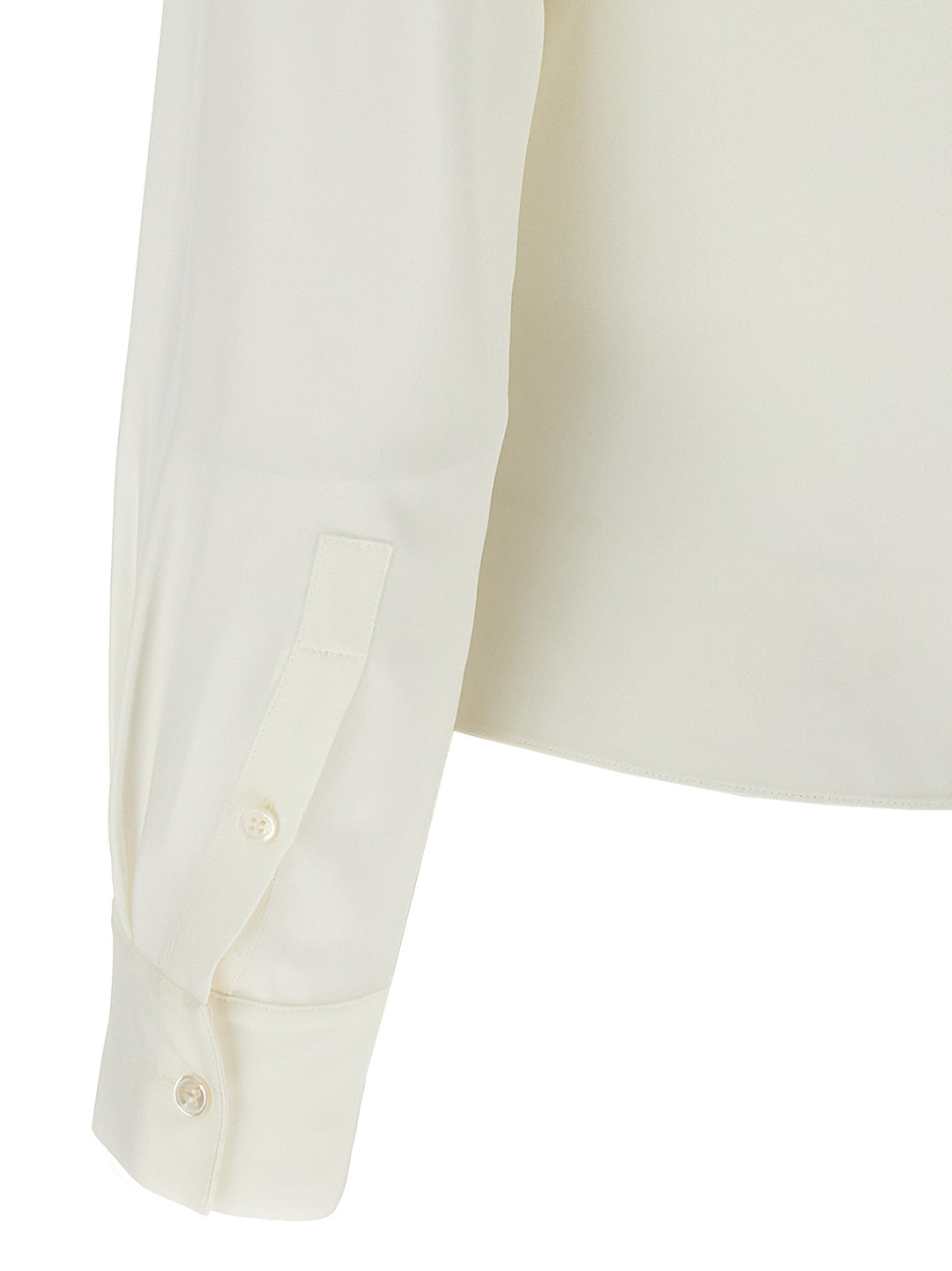 Pk Label Wrap Shirt, Blouse White