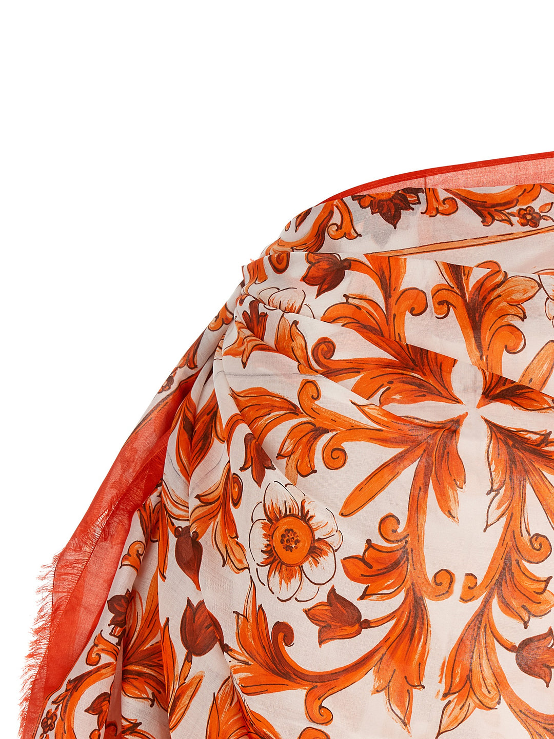 Dolce & Gabbana Maiolica Beachwear - Orange | ee61d9a8b4eb3870e3219c4710e3ab6f9e131c61