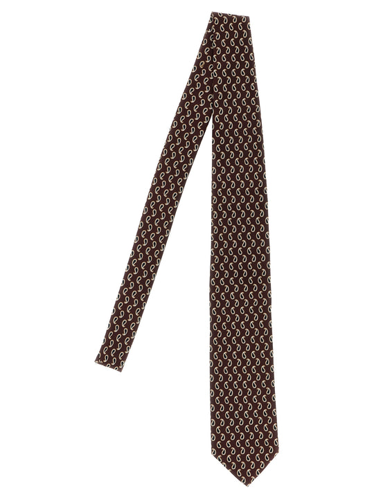 Jacquard Tie Ties And Papillon Multicolor