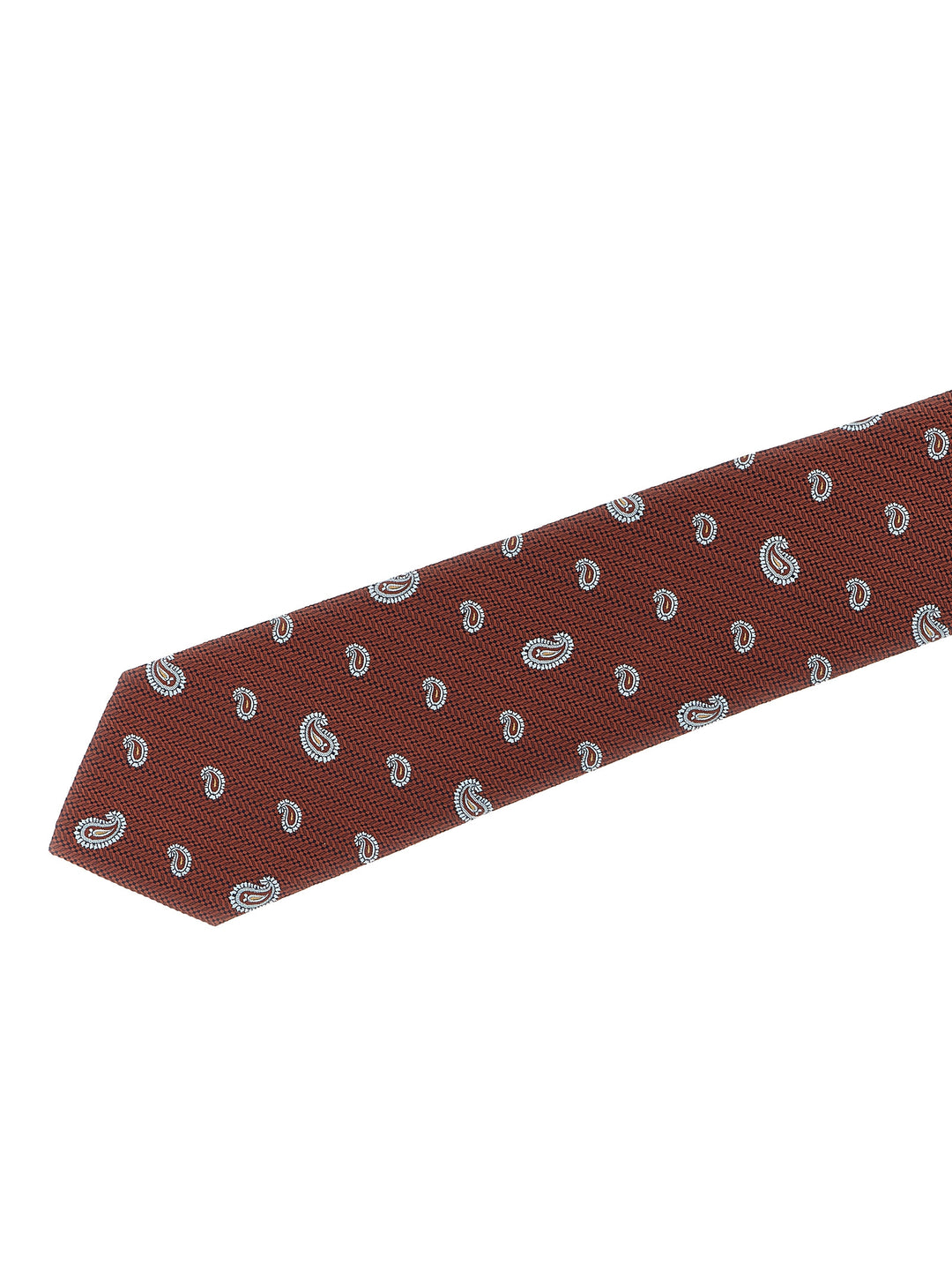 Brioni Jacquard Tie Ties and Papillon - Brown | d3565b9b55d8a7aa347b41d0a5bebc9815b0d04c