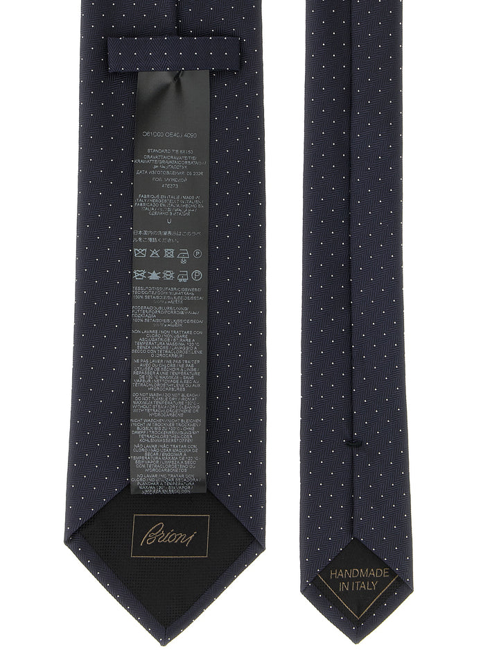 Brioni Silk Tie Ties and Papillon - Blue | 31fb0cc9f42dc28bda569a2c605e179506b24c69