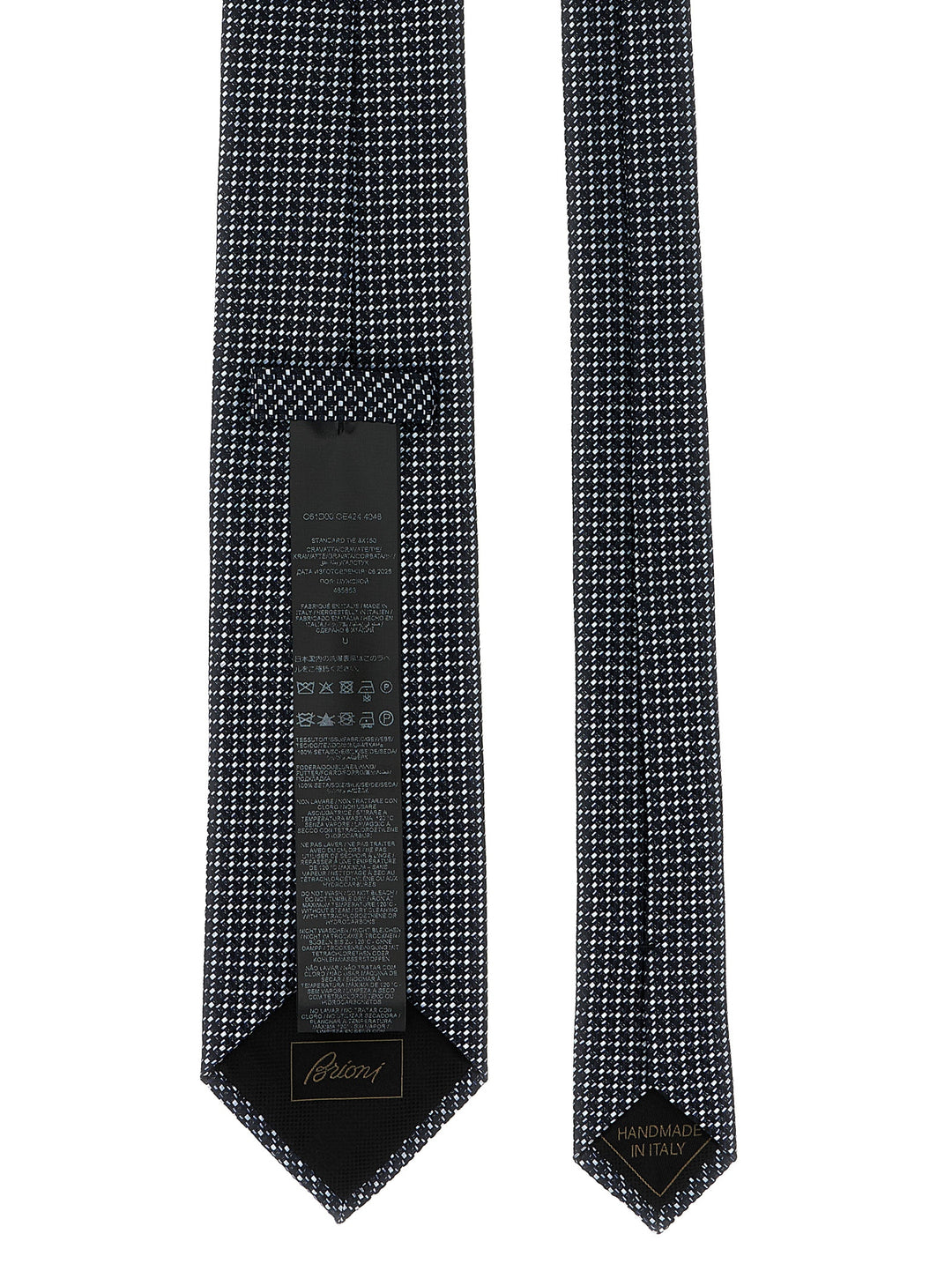 Brioni Silk Tie Ties and Papillon - Blue | 9fa604391acb270df716724d9e4d6cde3490a985