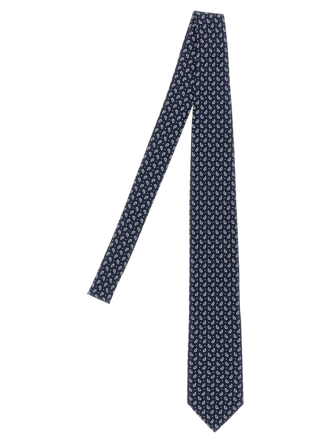 Brioni Micro-Paisley Tie Ties and Papillon - Blue | 647b63e3aa740654b67d91d52dcc712dd9a2f998