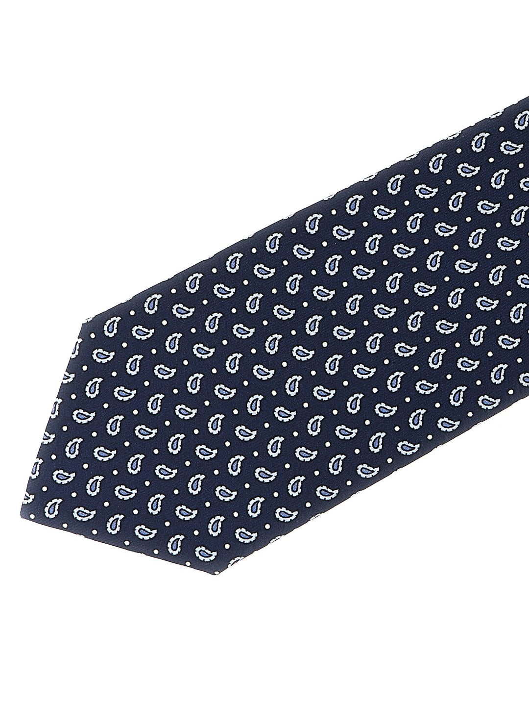 Brioni Micro-Paisley Tie Ties and Papillon - Blue | 310f23a1b2638c6ba2e17f46f501eafb5be83d72