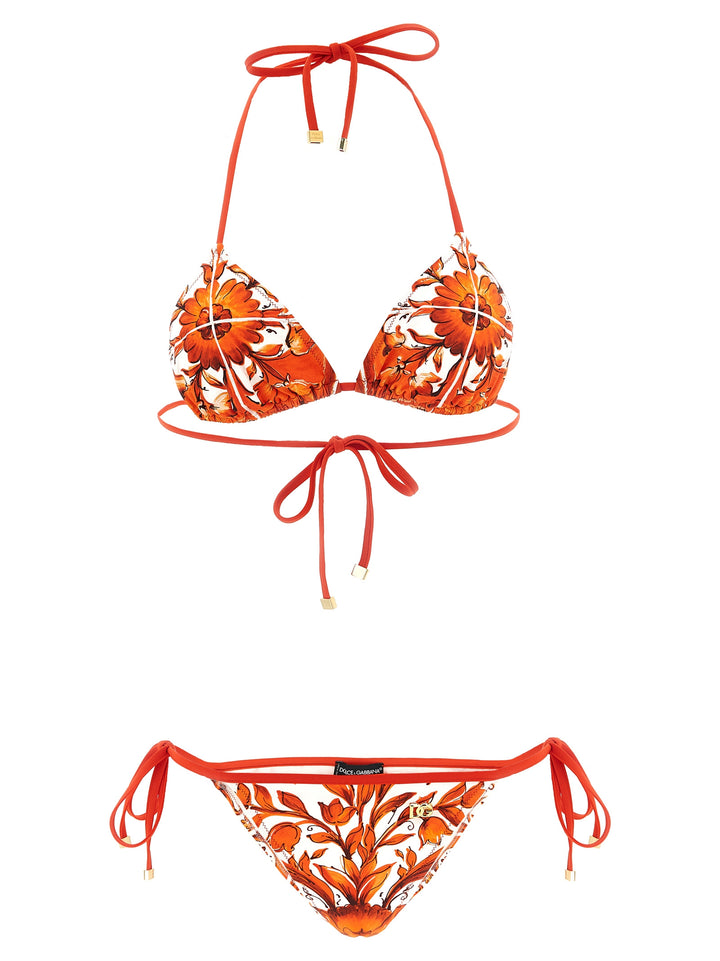 Dolce & Gabbana Maiolica Beachwear - Orange | 5a6bacdbc5449b4626c23eb3f9e83e2962ee6424
