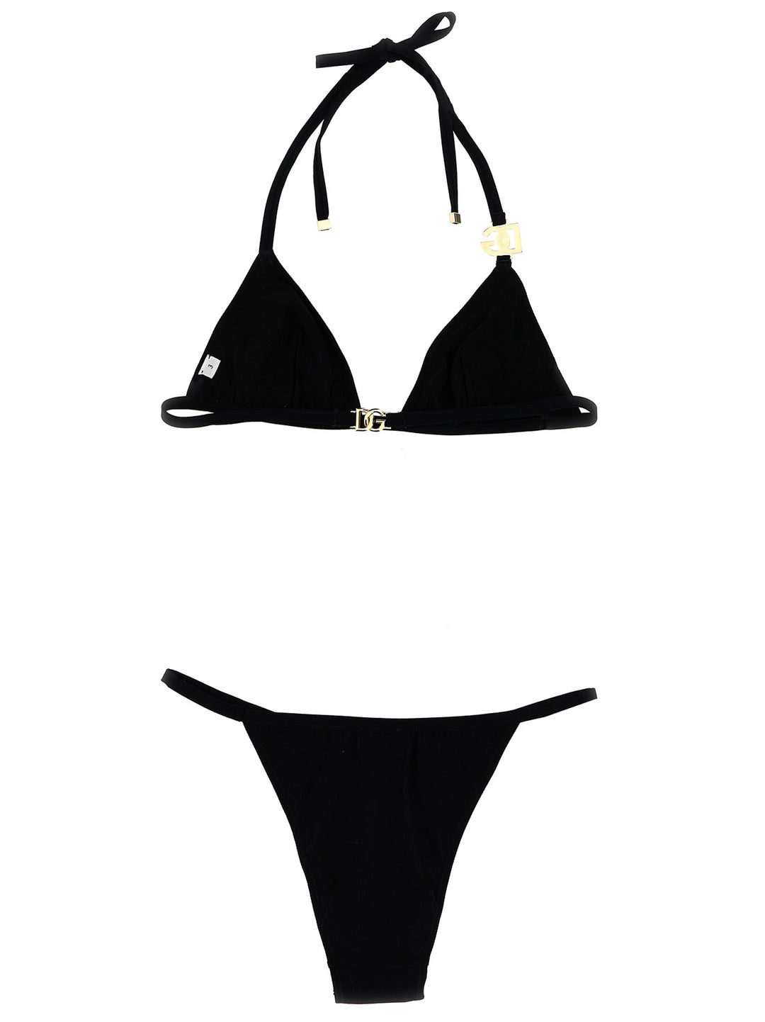 Dolce & Gabbana Logo Bikini Set Beachwear - Black | 5b2099211cfc4793b0587e06261cbca83160c5e8