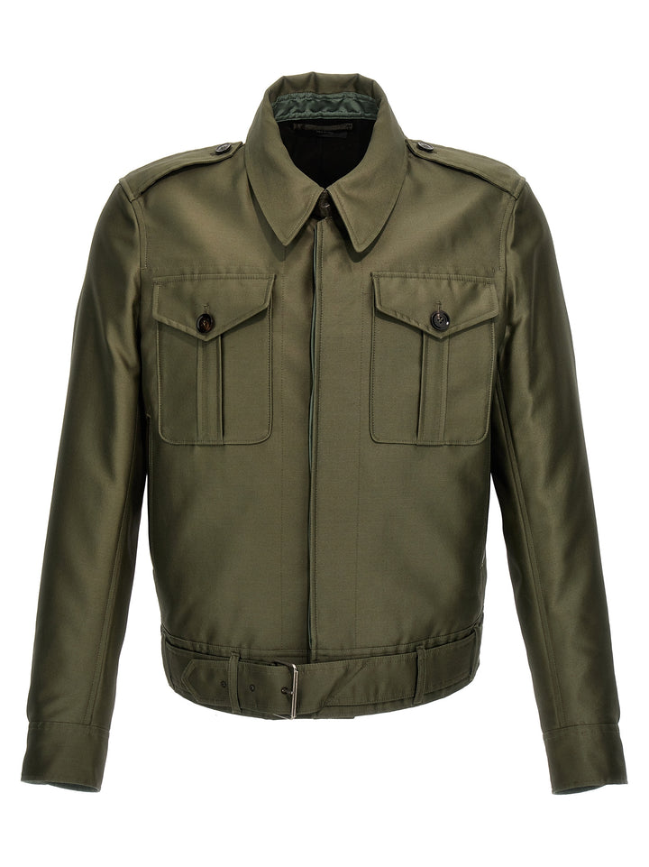 Battle Casual Jackets, Parka Green