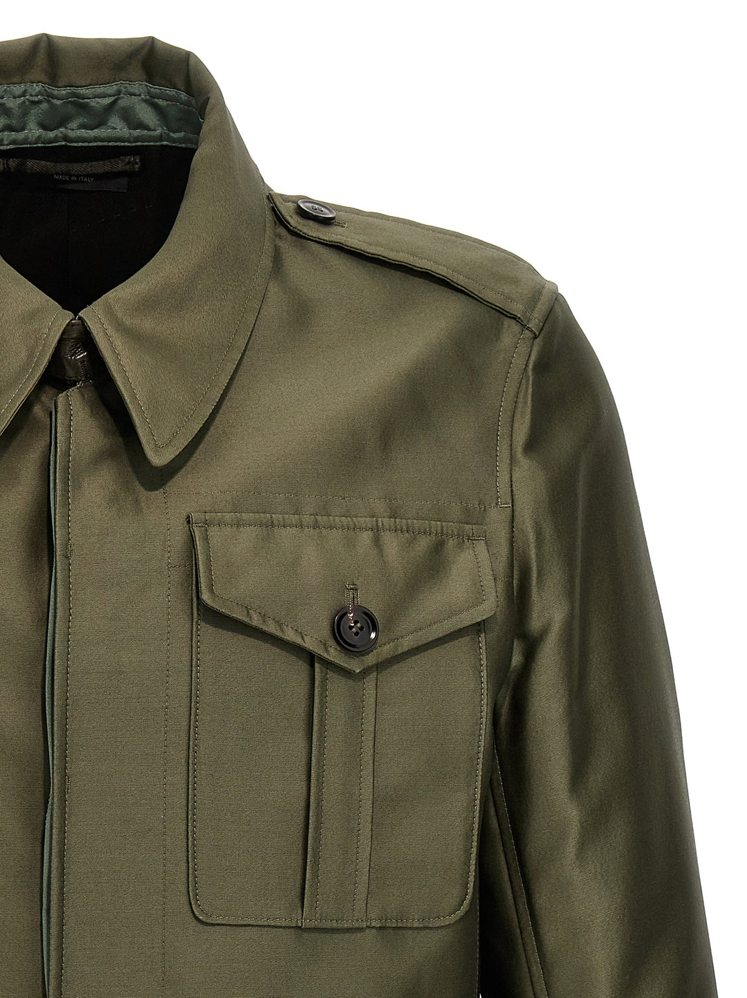 Battle Casual Jackets, Parka Green