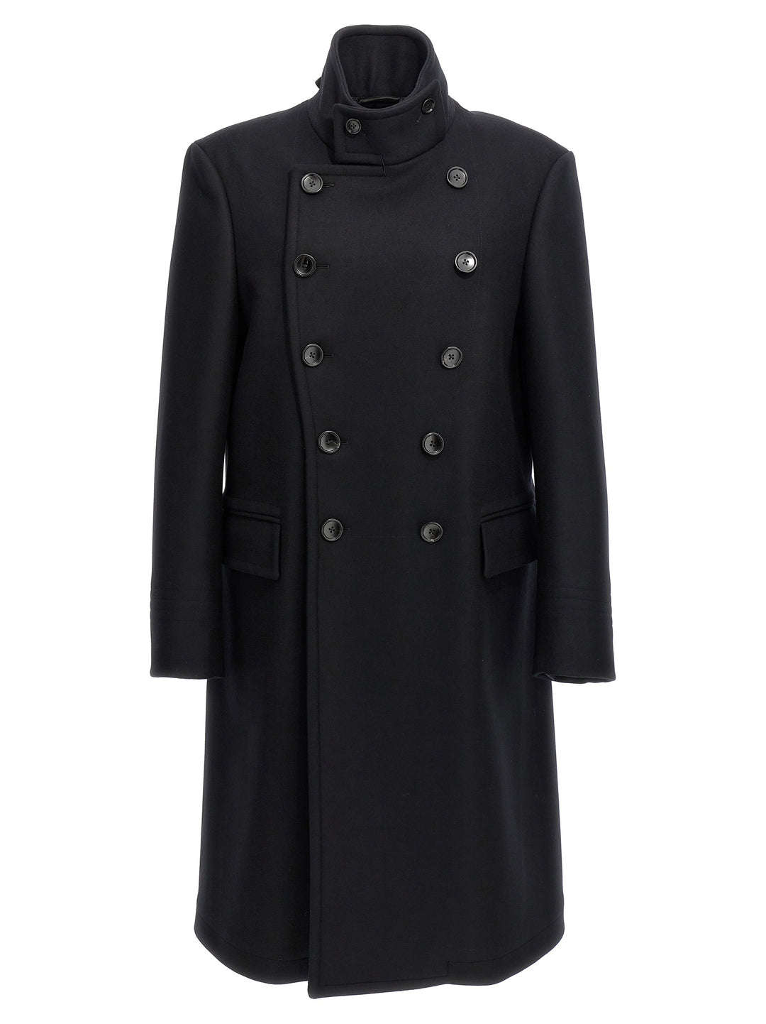 Compact Japanese Coats, Trench Coats Black