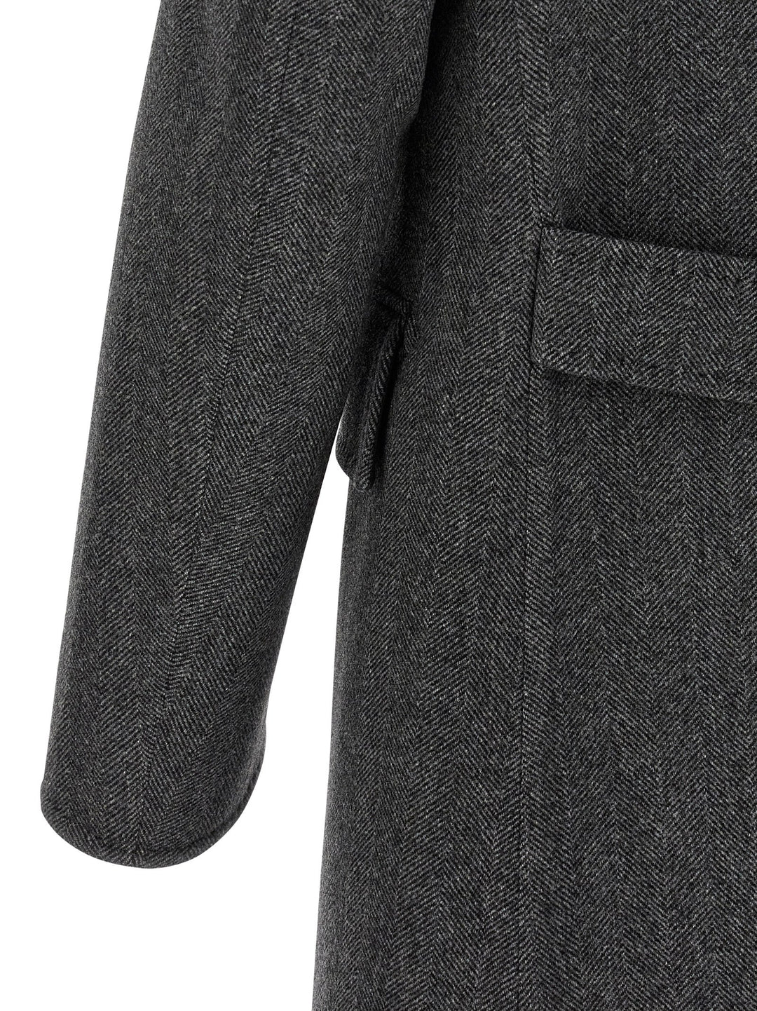 Tom Ford Double-Breasted Coat Coats and Trench Coats - Gray | e59936cca89ec8621bde9b65f26d80eca0d01def