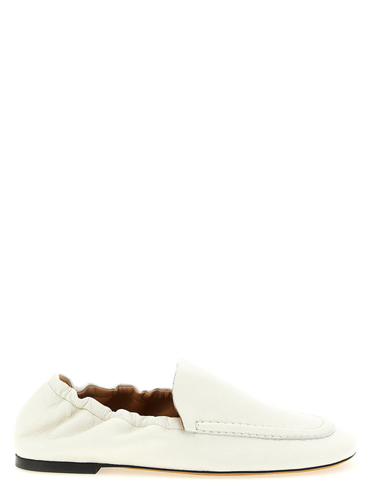 Siena Nappa Moccasins Loafers White