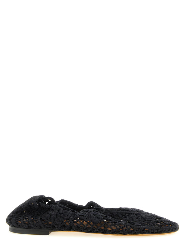 Iris Flat Shoes Black