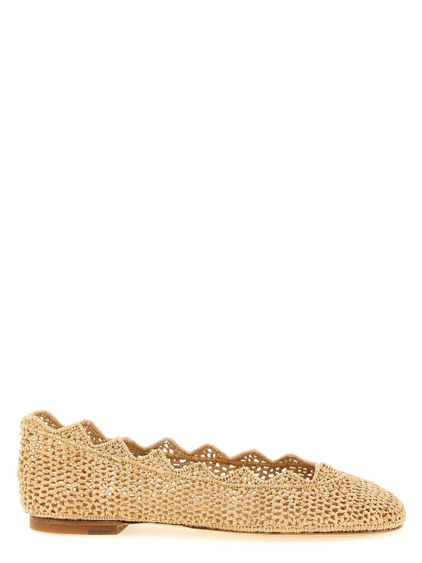 Harper Flat Shoes Beige
