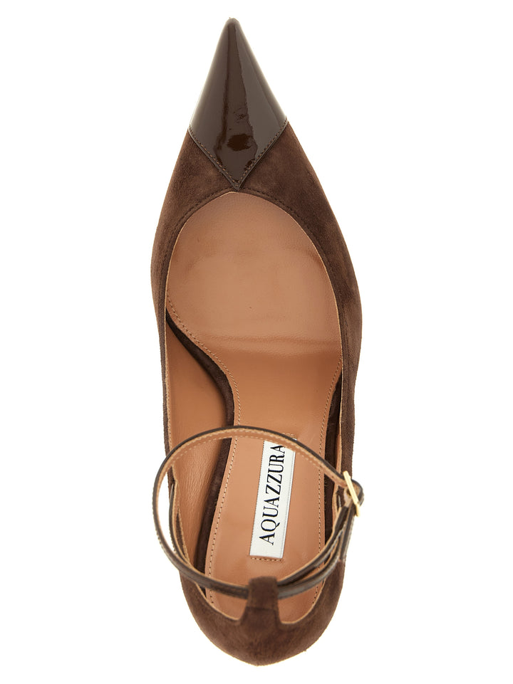 Aquazzura Odysea Pumps - Brown | 48cde8ef839ea67c30c417070752a28d4ea0a108
