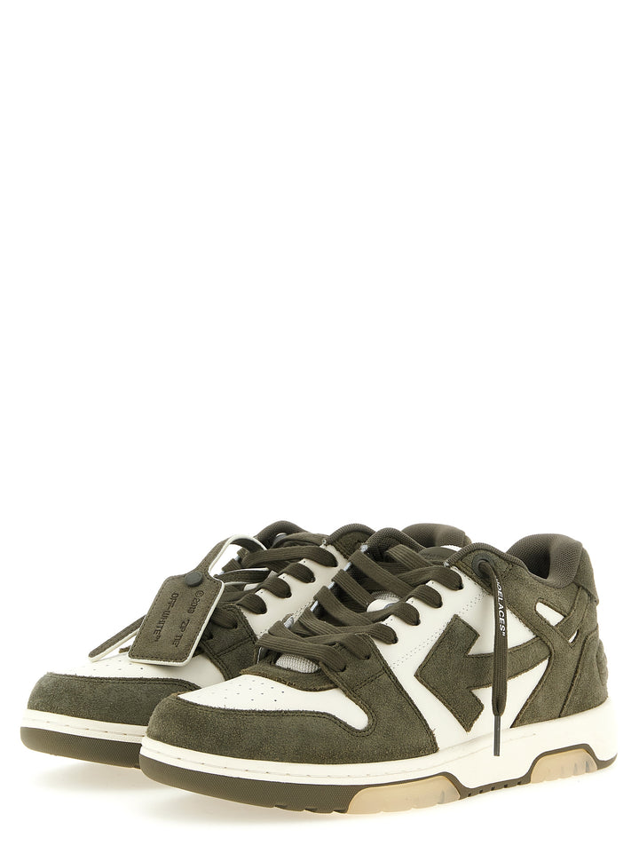 Off-White Out Of Office Sneakers - Green | 77248ca730f091b4be72d8b4c30d907d81472213