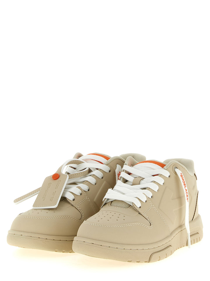 Off-White Out Of Office Molded Sneakers - Beige | 1144d999a93de4a87959ff6ce6e9c25340f6b5a5