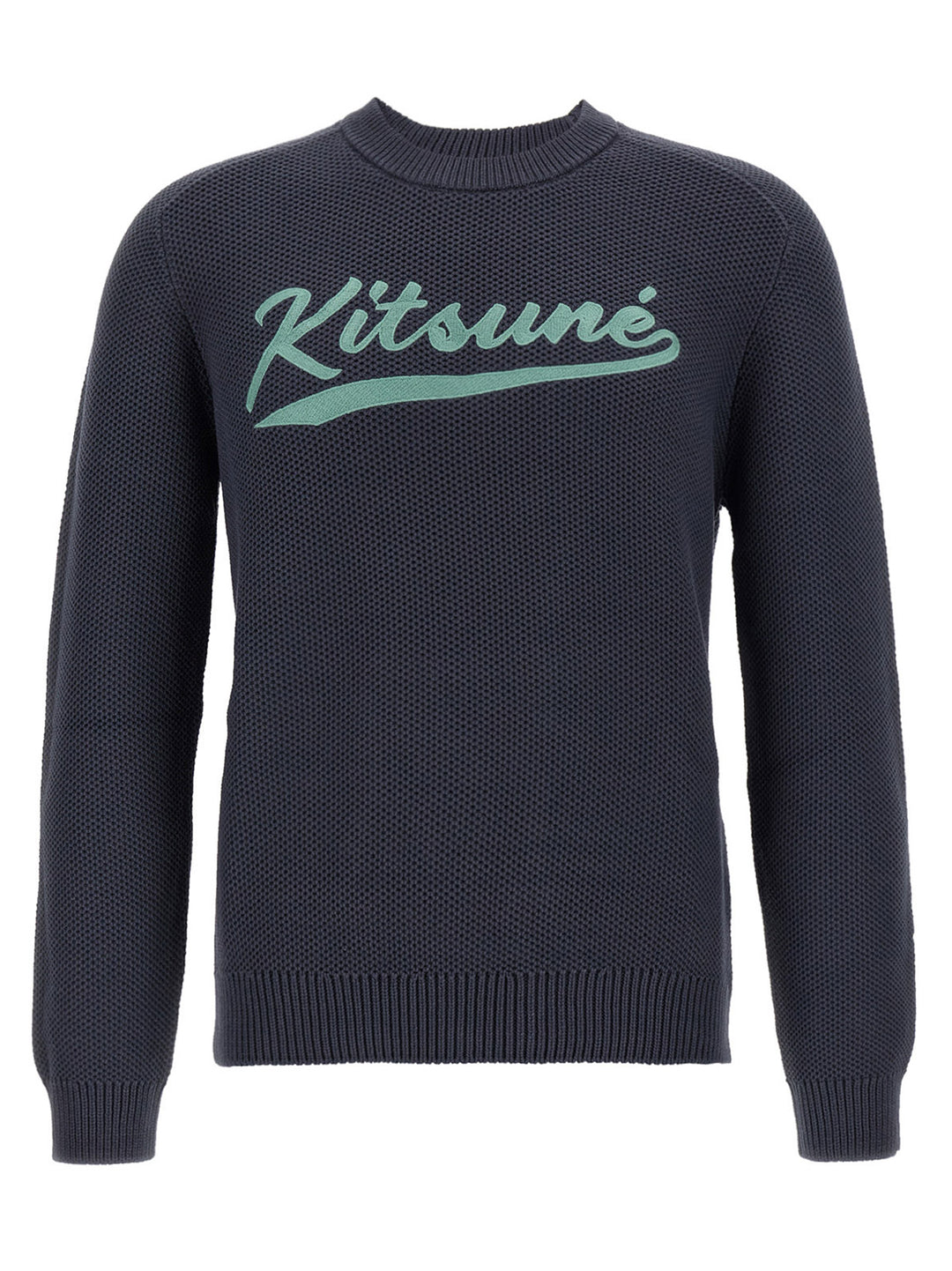 Maison Kitsune Varsity Sweaters and Cardigans - Gray | 3b1d230384e20957d4103f98fcaee2ac87377c99