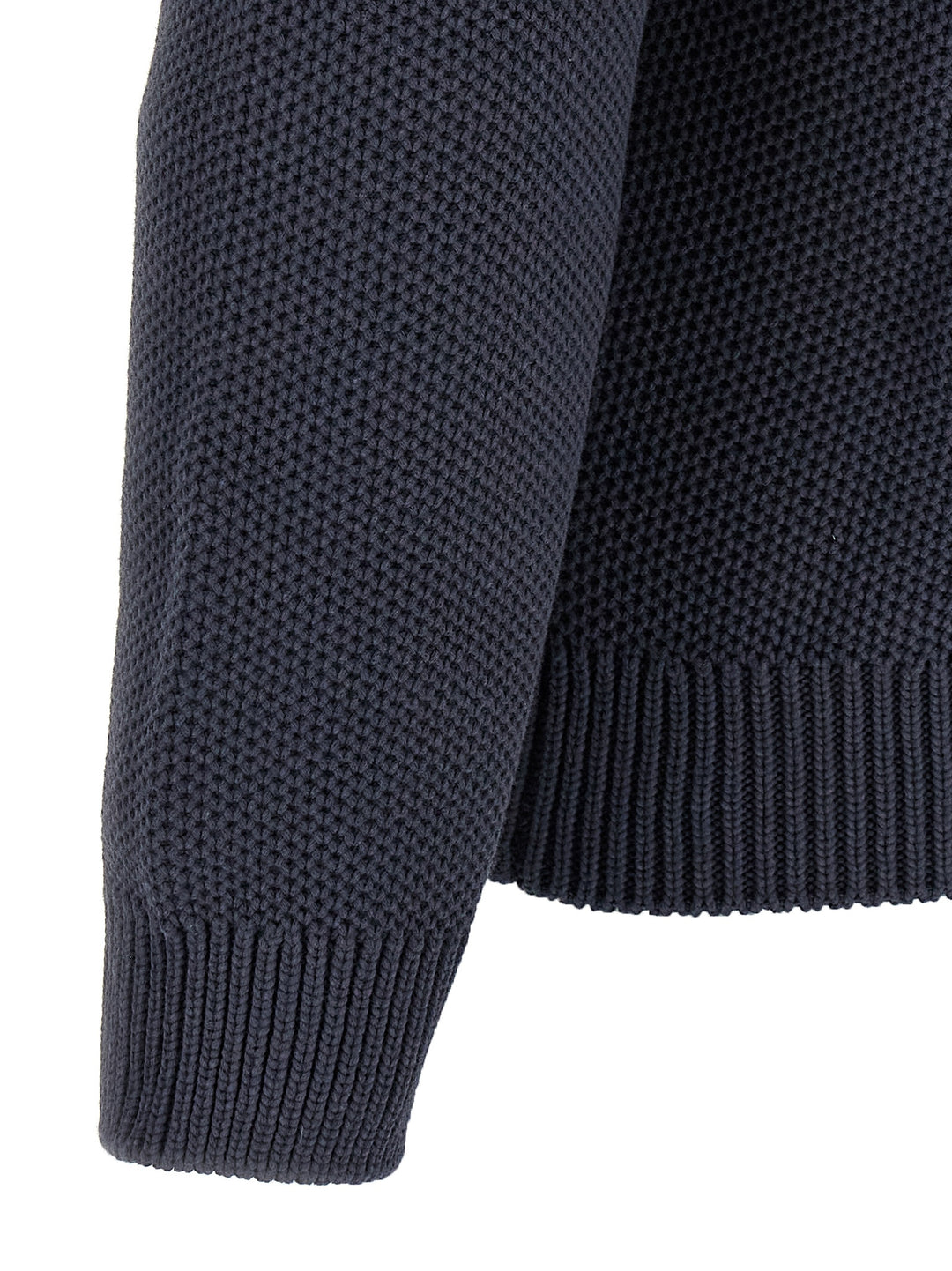 Maison Kitsune Varsity Sweaters and Cardigans - Gray | 7322d59e29ac6a158e6e7365f63945a41f9c2fa4