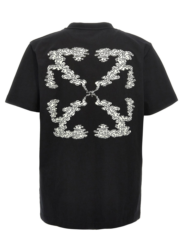 Cloud Arrow T-Shirt White/Black