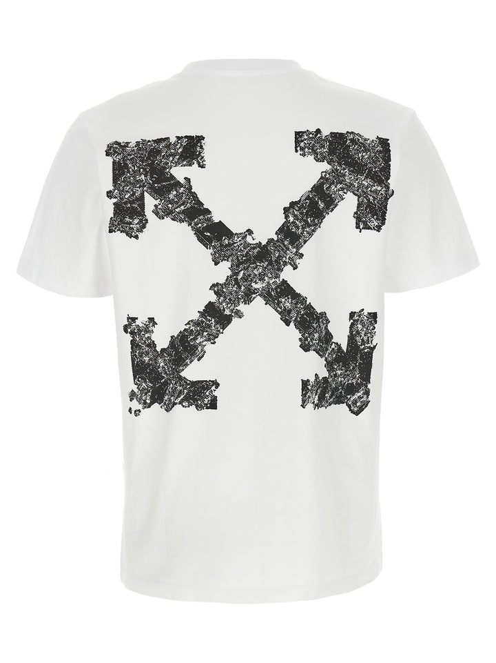 Off-White Heraldic Treshold Arrows T-shirt - White/Black | 96e839f4027a21eb90ab45144eea160739bb630f