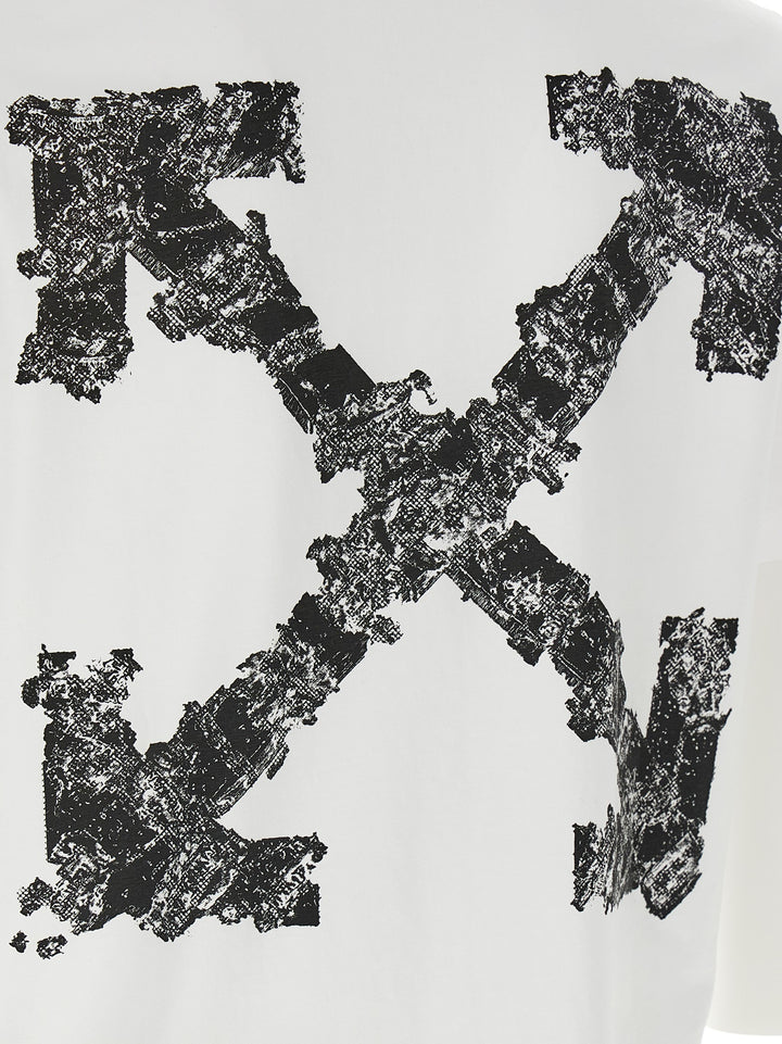 Off-White Heraldic Treshold Arrows T-shirt - White/Black | fb1624265e2eb191ee1981f6e0eca865fc8c0229