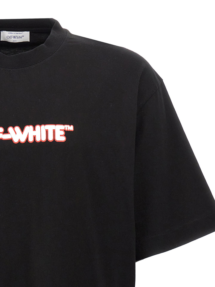 Printed T-Shirt White/Black