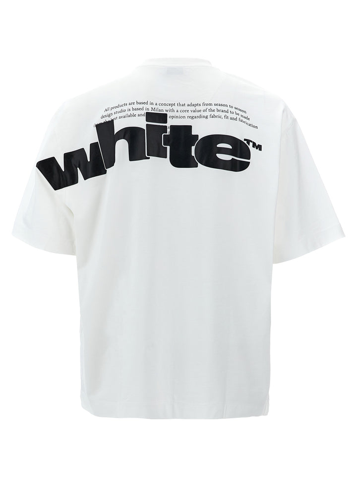 Shared Logo Skate T-Shirt White/Black