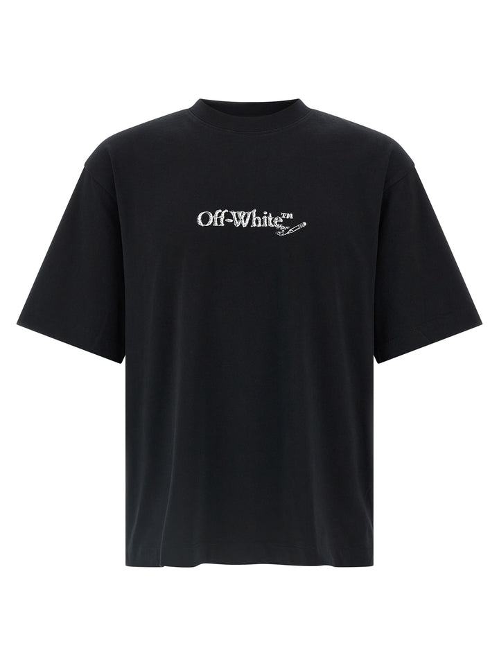 Off-White Scribble Arrow Skate T-shirt - White/Black | 6ca8485448c595574a631a20d96082957f2800cd