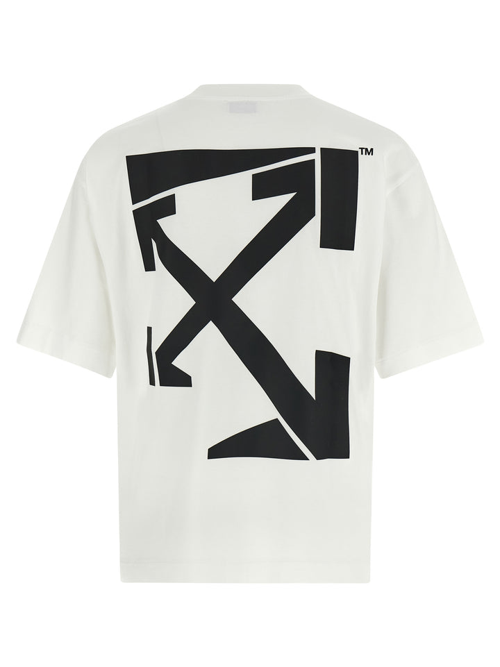 Off-White Run Arrow T-shirt - White/Black | 70dafc760a1ae32132cd133fb2ea3e1fbc027a56
