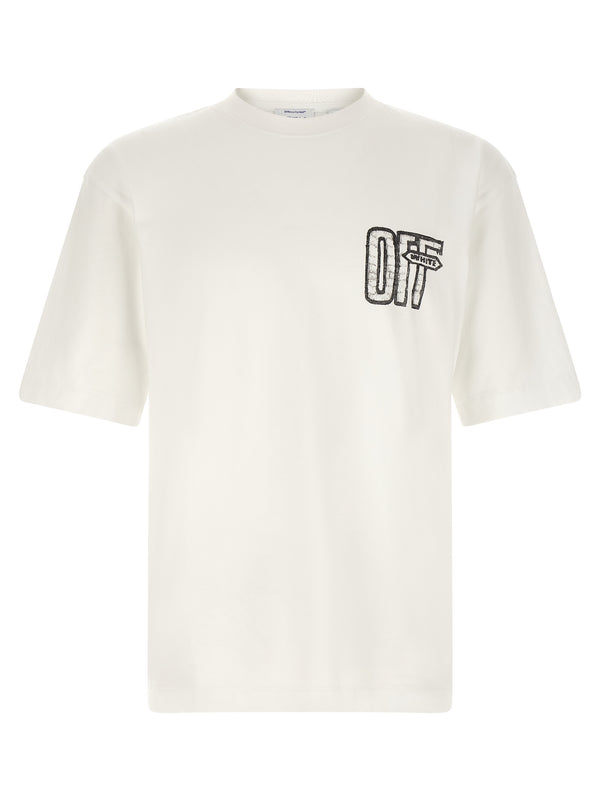 Motion Arrow Skate T-Shirt White