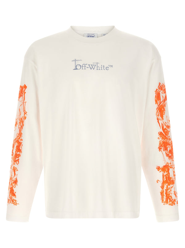 City Nature Skate T-Shirt White