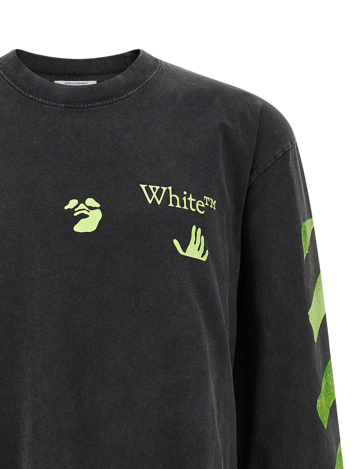 Off-White Bacco Arrow Skate T-shirt - Black | 9191cde00101335432ffd1bd0cababb7c3a28322
