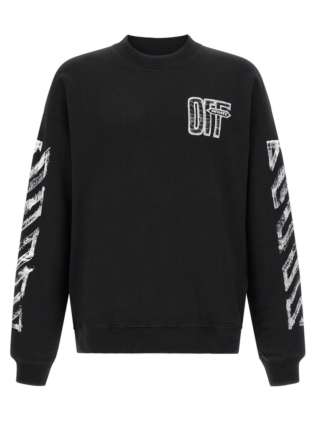 Off-White Motion Arrow Skate Sweatshirt - Black | 65f022a5e809a5f45895c1fdf9c96e2d03669c14