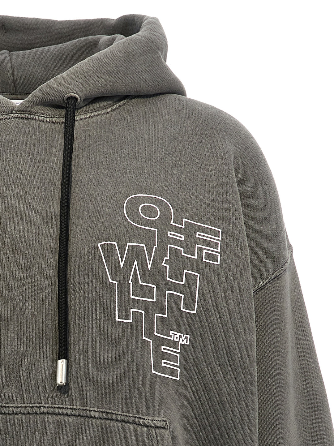 Outline Arrow Skate Sweatshirt Gray