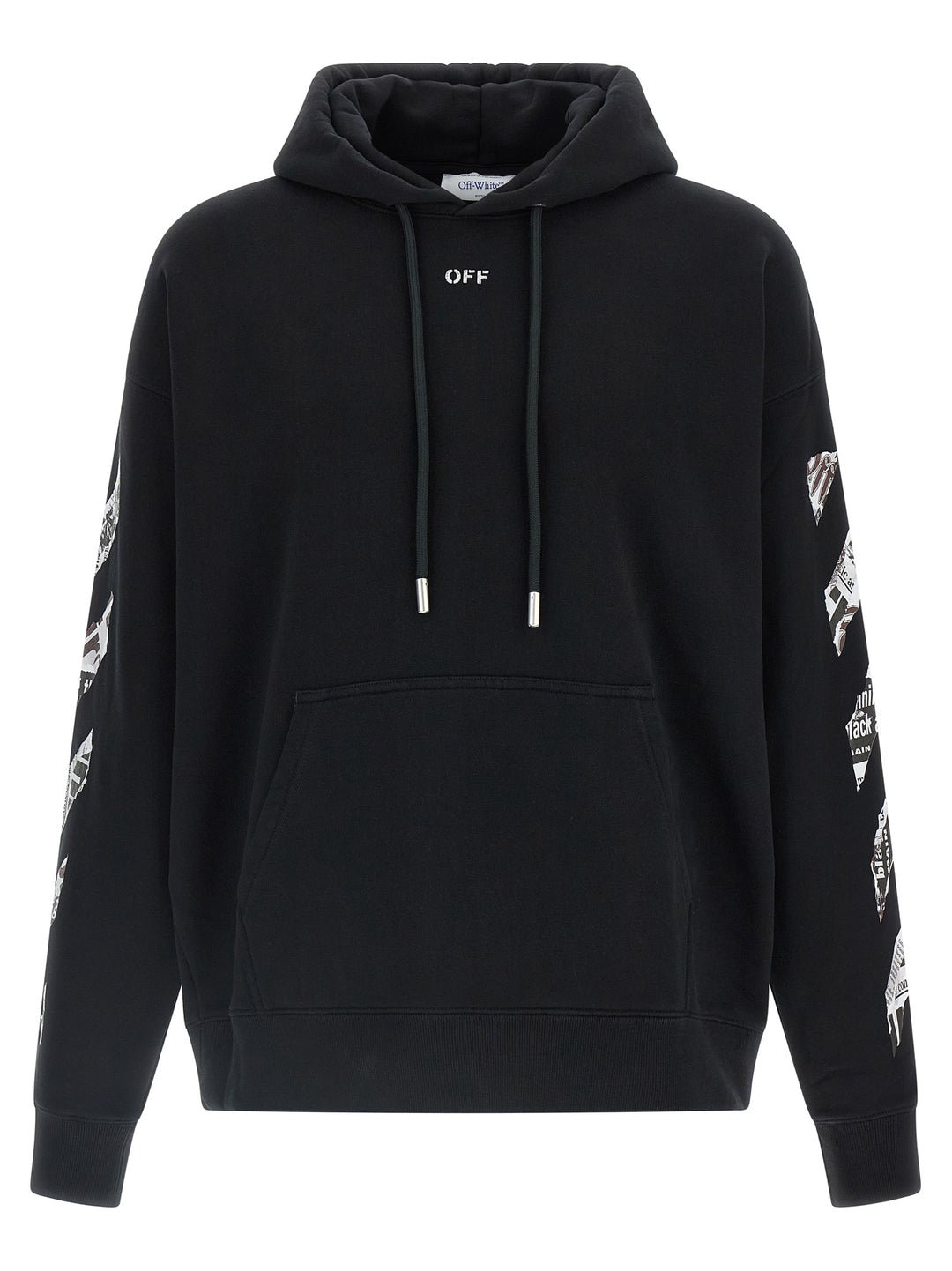 Off-White Newspaper Arrow Skate Sweatshirt - Black | a32373c3b2d9f5969d07e987f996fd5cebf62e59