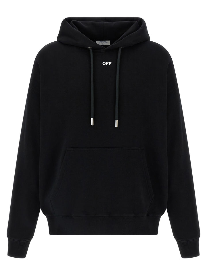 Off-White Brush Arrow Skate Sweatshirt - White/Black | 4624844a463471a4d229e6db31d23823f5ae8c46