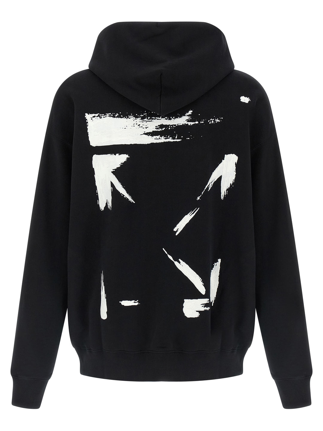 Off-White Brush Arrow Skate Sweatshirt - White/Black | 15f6792611b49deb254c96006325601fc9545d04