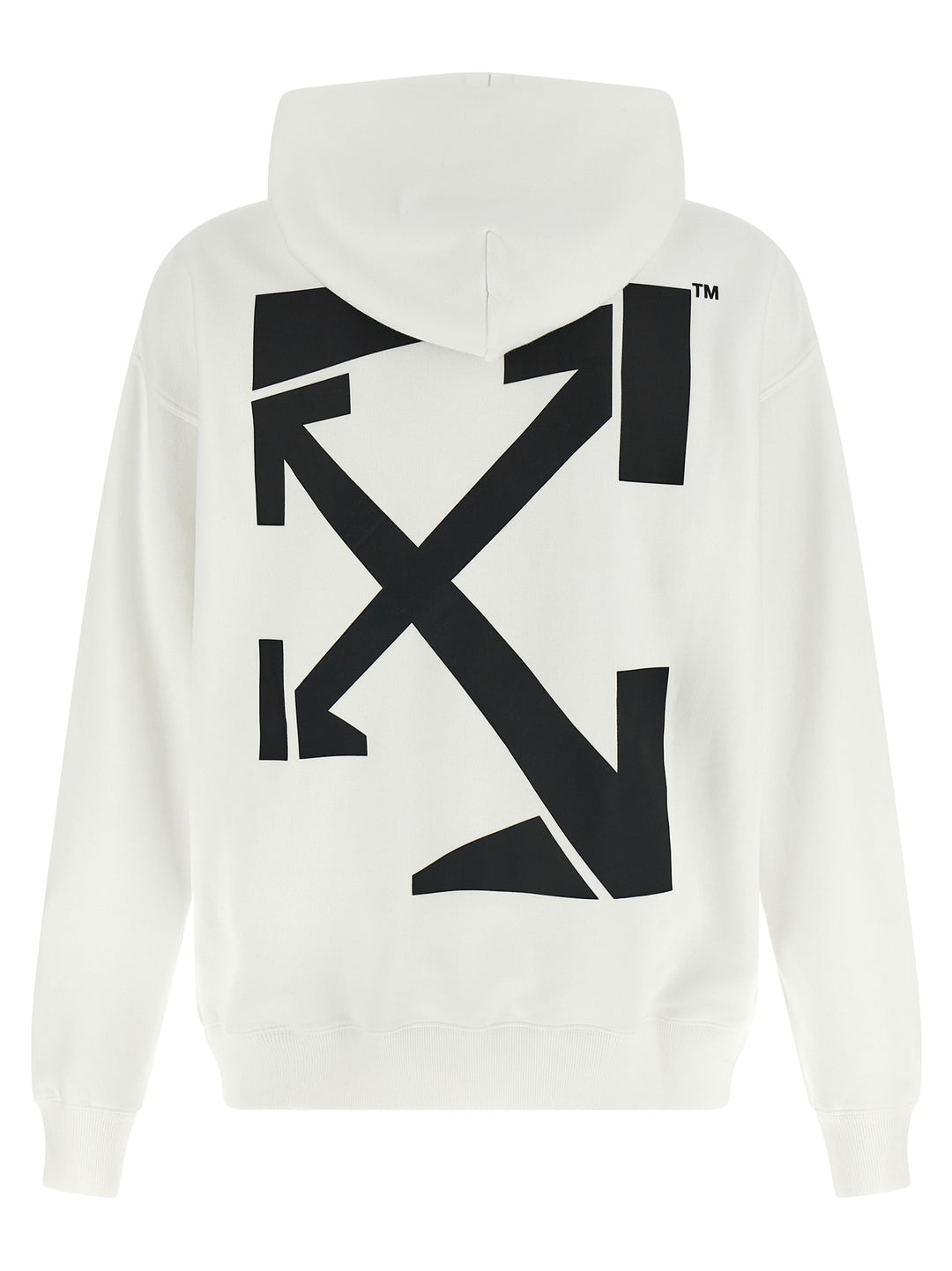 Off-White Run Arrow Skate Sweatshirt - White/Black | 13a7ad811edef7b797b0c21777d4a48282701f81