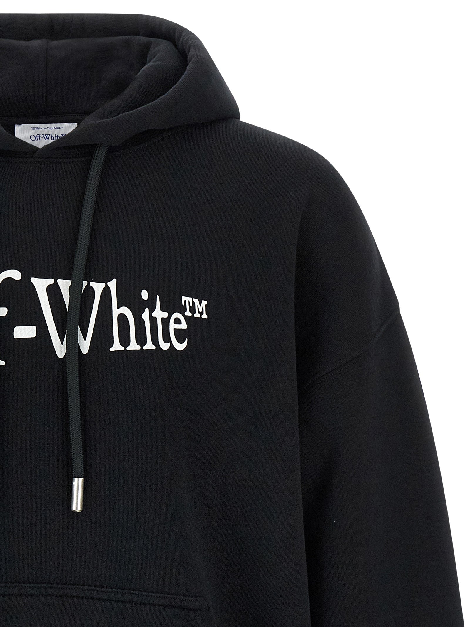 Off-White Run Arrow Skate Sweatshirt White/Black | Wanan Luxury