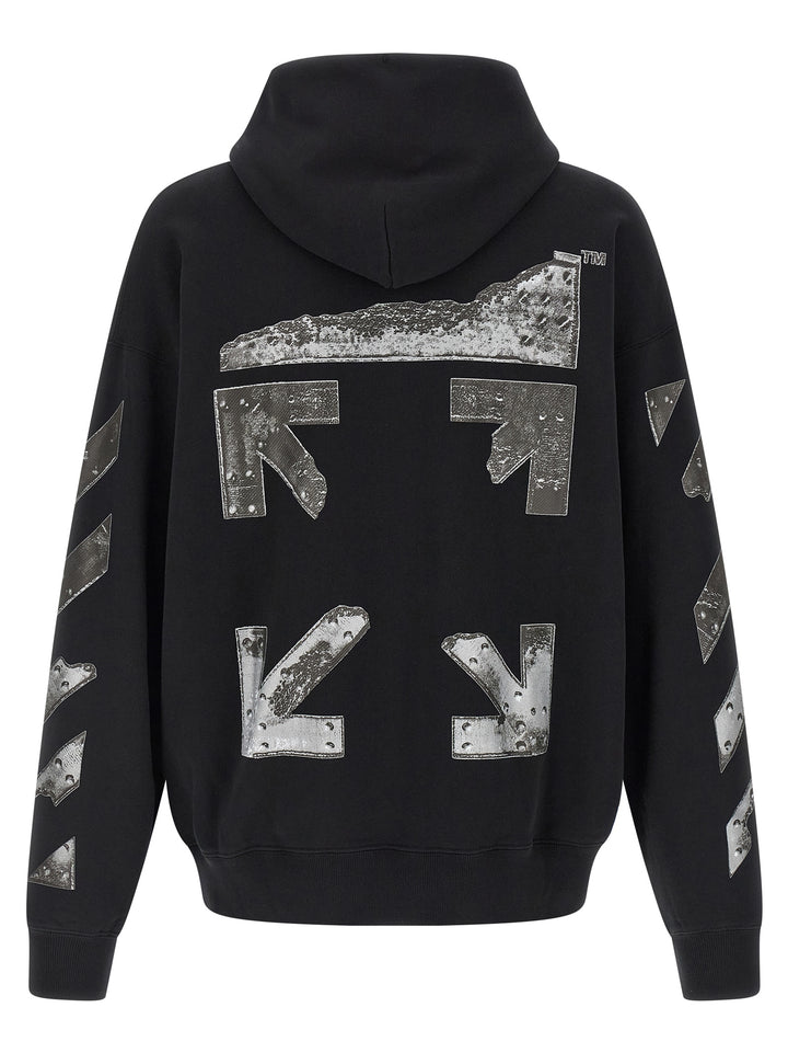 Off-White Metal Arrow Skate Sweatshirt - Black | 93f4bc8778011c523d798c8fce5bb72270ba4916