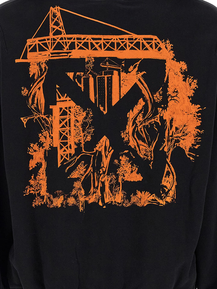 Off-White City Nature Sweatshirt - Black | e796e22751f0920b6efcdb728c63da71536a2a13
